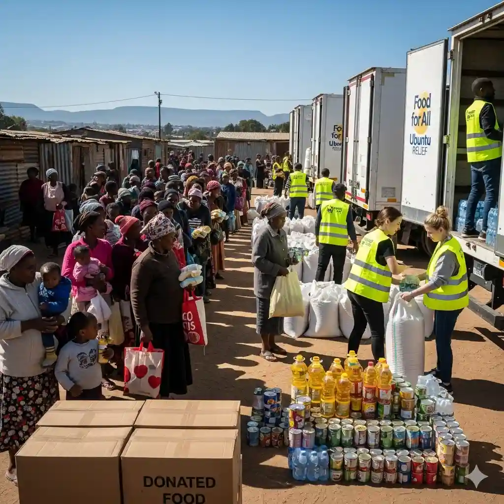 Food aid distribution